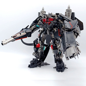 变形汽车卡车机器人天火擎天之柱套装 手办收藏摆件模型金刚玩具车