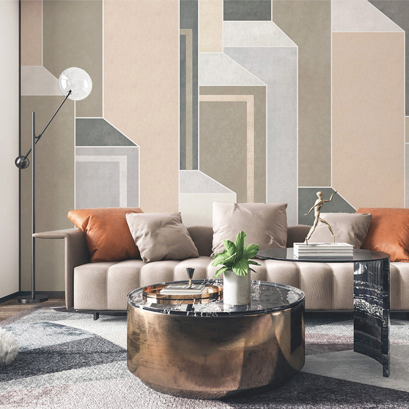 爱朵臻品 无缝定制壁画 现代简约 北欧个性 几个图形背景墙纸壁画,家装主材,定制壁画,淘宝优惠券,粉丝福利购,淘宝优惠卷