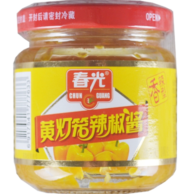 春光海南特产100克黄灯笼辣椒酱