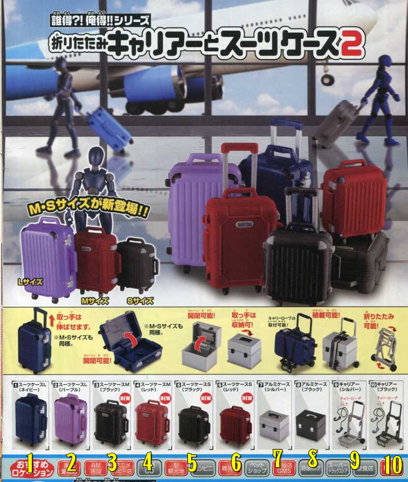 【刘哥扭蛋】现货 epoch 行李箱与拉杆 增补版 旅行箱 配件 扭蛋在类目 模玩/动漫/周边/cos/桌游, 手办/扭蛋/人偶/BJD/兵人, 盒蛋/扭蛋/食玩中 - 来自Buy2taobao.com提供专业的淘宝代购服务