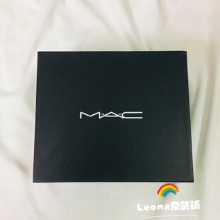专柜正品赠品 MAC原装精美黑色空口红礼盒包装盒 送礼送女友口红