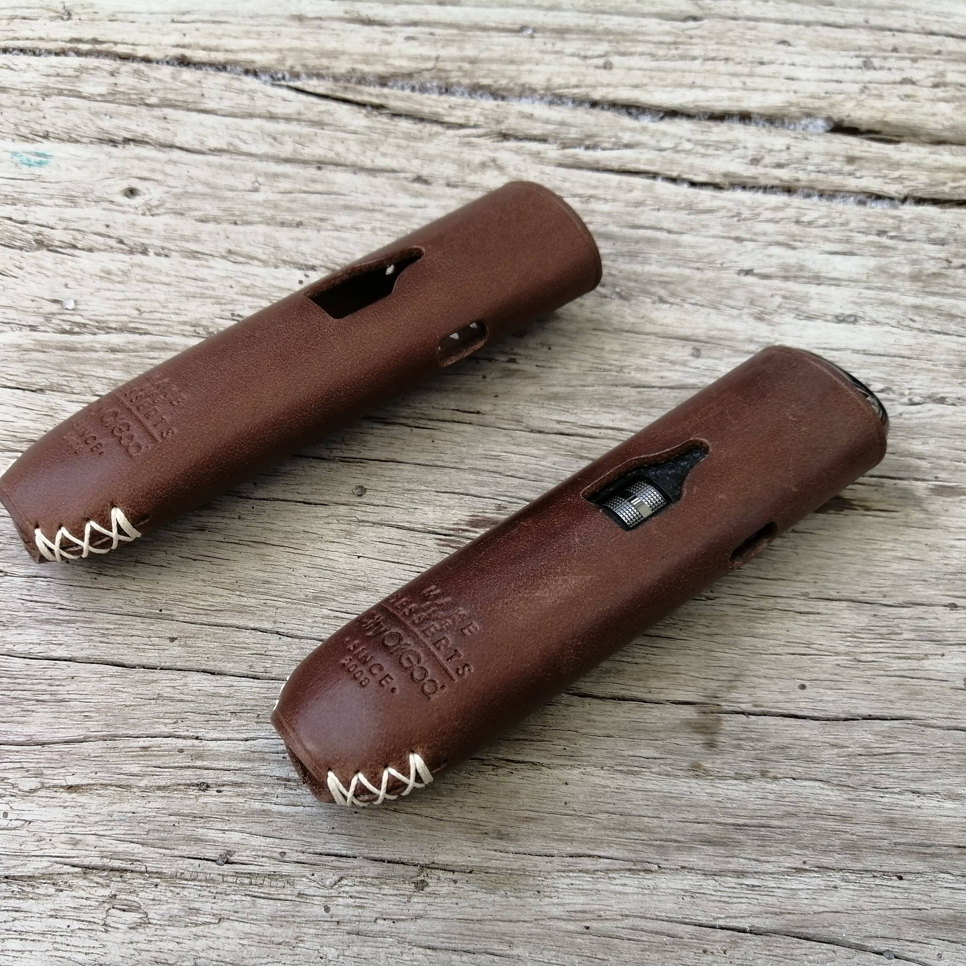 适用于悦刻宙斯牛皮保护套保护壳真皮手工缝制