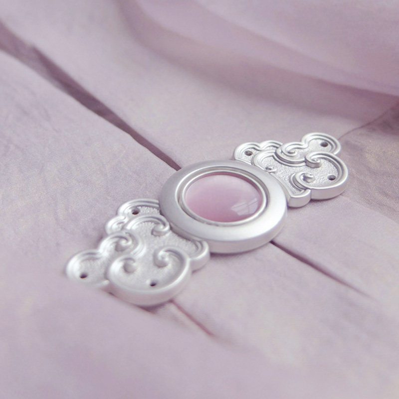 胧月.银-汉服子母扣-原创对襟披风明制汉服扣宝石金属防掉49包邮,居家布艺,纽扣,淘宝优惠券,粉丝福利购,淘宝优惠卷