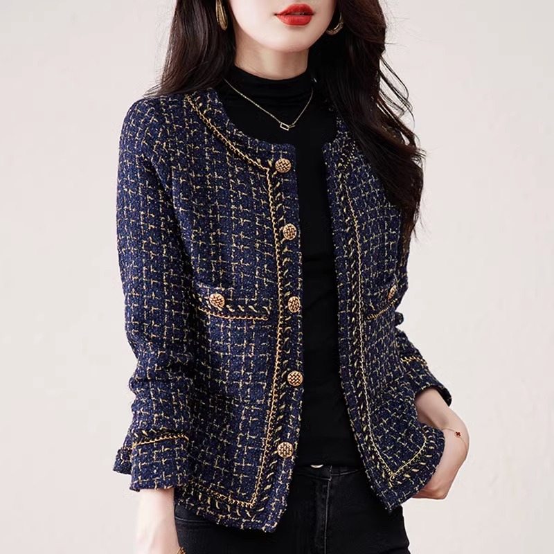 毛呢短外套女士装春秋冬季2025年新款时尚小香风高端风衣洋气上衣