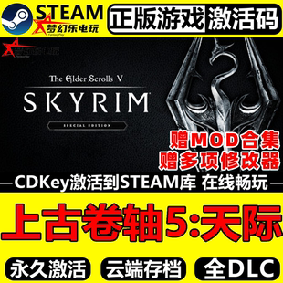 Steam激活码 Scrolls CDKey入库 Elder The 上古卷轴5天际特别版