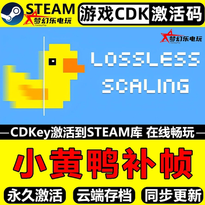 LosslessScaling小黄鸭补帧CDK