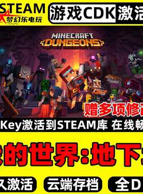 我的世界:地下城 Steam激活码CDKey入库全球区 全DLC角色扮演游戏