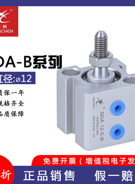 原装星辰气动亚德客型方缸带磁性外牙螺纹SDAS12X10X20X30X5-B