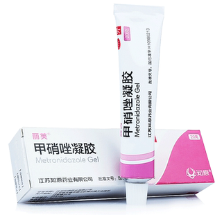 丽芙甲硝唑凝胶20g丘疹酒渣鼻痤疮