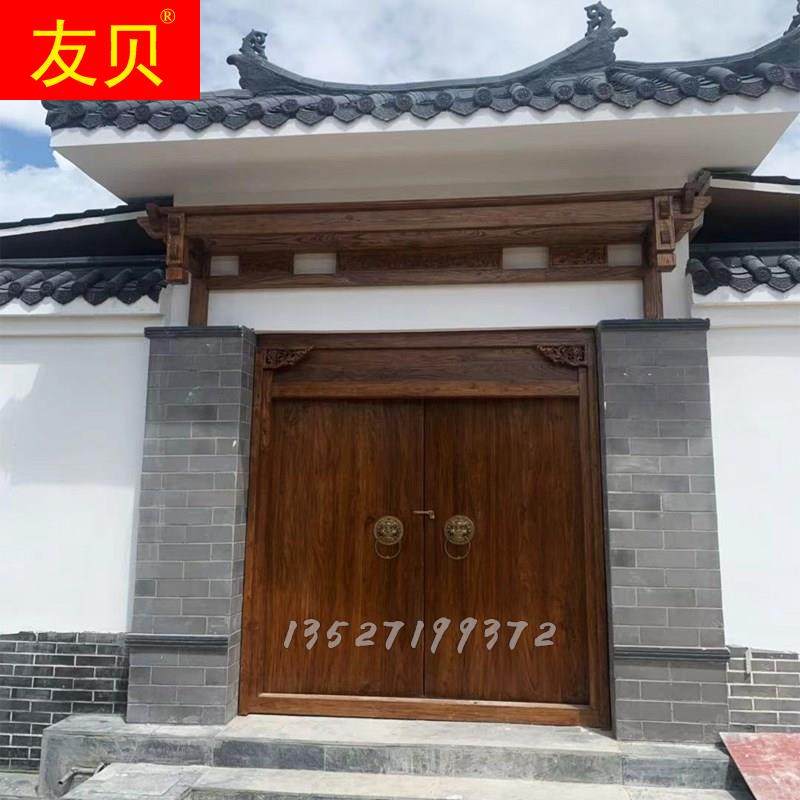 仿古园林大门图片大全,仿古圆门_大山谷图库