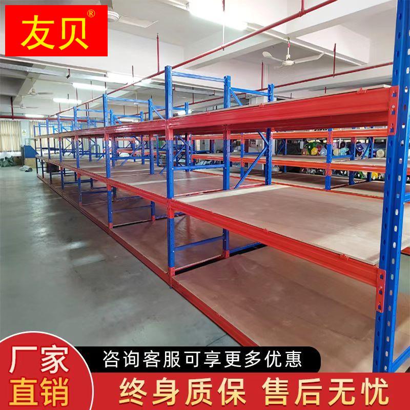 重型货架加厚大型工厂库房货架高位立体货架拆装横梁式托盘货架子