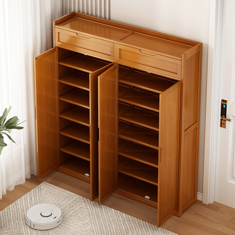 鞋柜门口家用大容量置物架