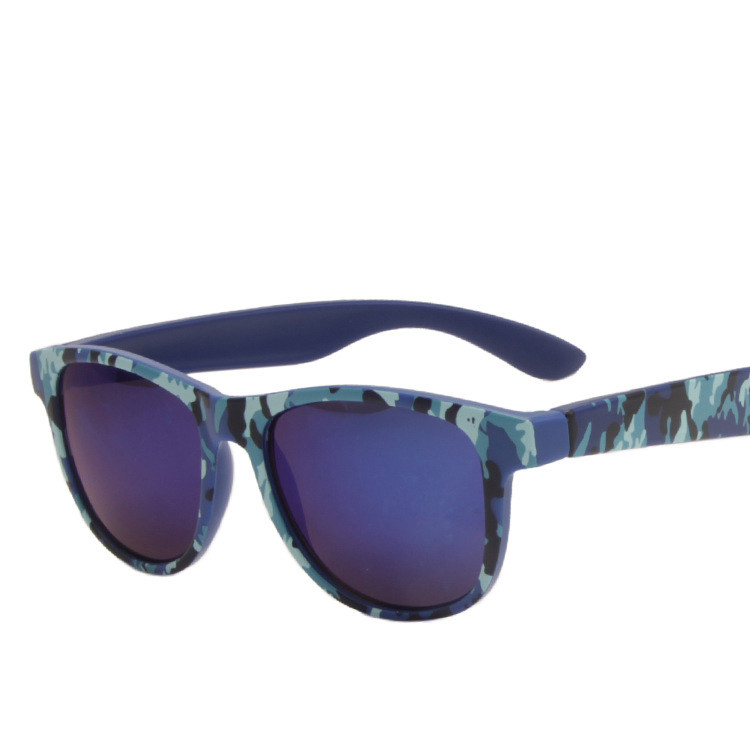 儿童男女孩迷彩蓝太阳眼镜体闲旅游遮阳墨镜3-8岁UV400Sunglasses|ruв категории Детская одежда, детей аксессуары, очки - от Buy2taobao.com для оказания профессиональной услуги покупки агента Taobao