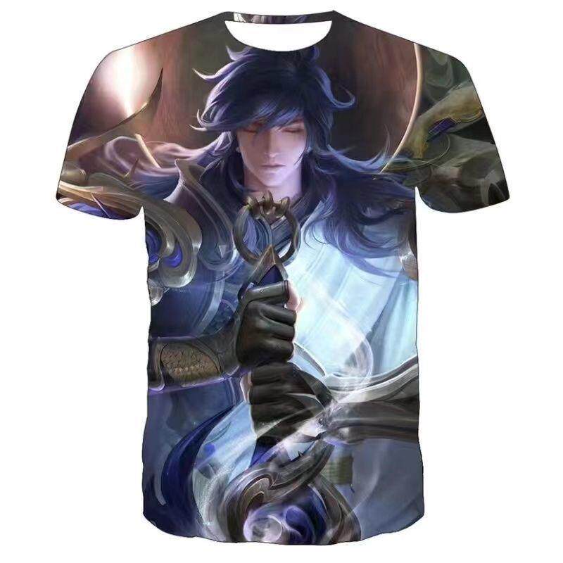 王者猴子荣耀至尊宝皮肤衣服短袖动漫T恤/鞋帽/服装