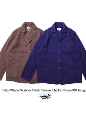 IndigoWhale鲸蓝染刺子剑道面料西装剪裁夹克外套tailored JKT