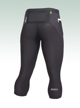 JP.MORC3裤兜压缩男子跑步马拉松七分裤健身深蹲提臀训练田径裤