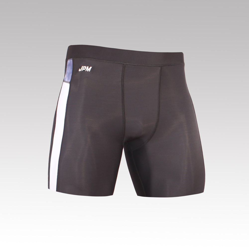 JP.MORCH紧身压缩跑步四分短裤 训练健身UFC摔跤足球铲球打底裤