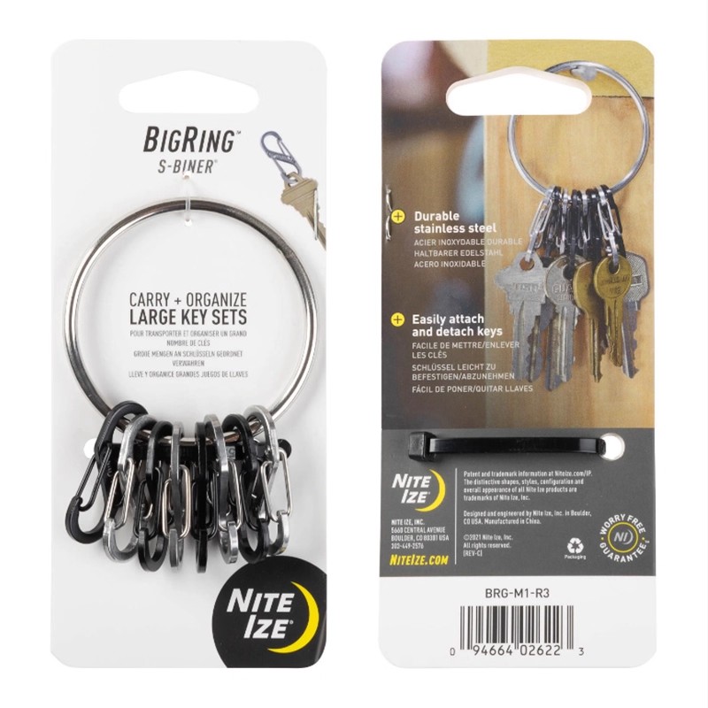 奈爱钥匙扣挂扣随身防丢挂钩