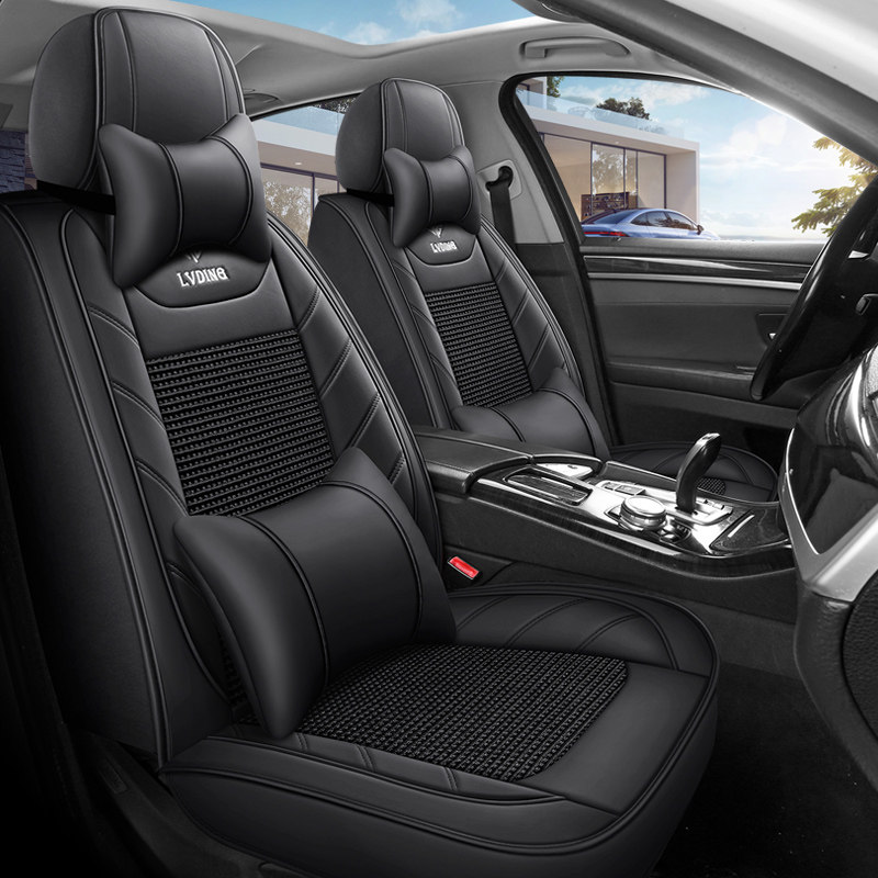 福特翼虎领界金牛座福克斯三厢专用座套全包四季冰丝皮革汽车坐垫