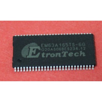 EM63A165TS-6G 32M内存芯片SD 16位  TSOP48 直拍