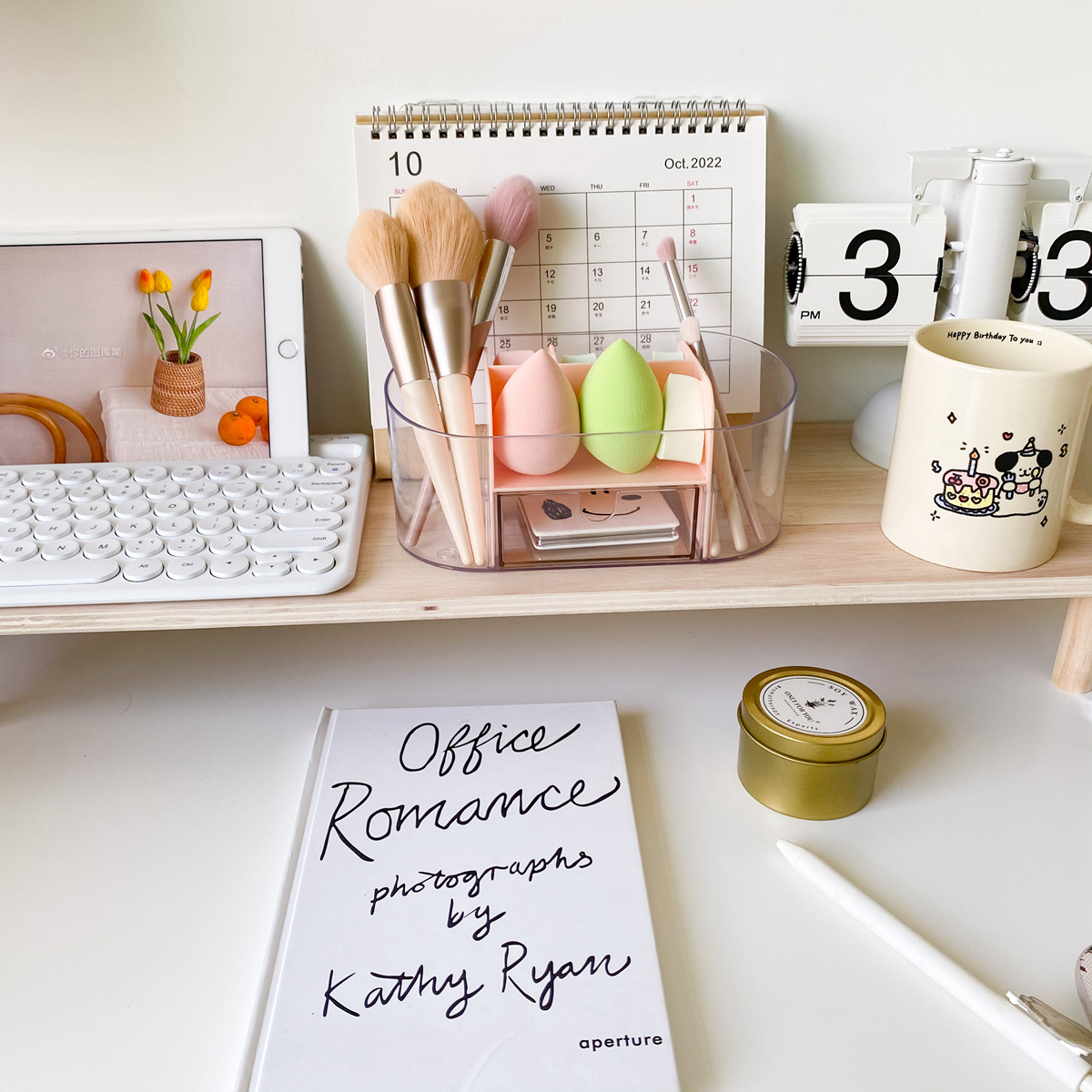 亚克力桌面口红首饰化妆品收纳盒