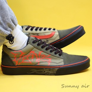 亚洲艺术联盟OKEH联名OLD Sunny现货 VN000D3H203 VANS SKOOL