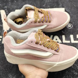 Sunny现货 VANS秋冬加厚MID SKOOL碎花中帮女鞋板鞋VN000CRSBMC