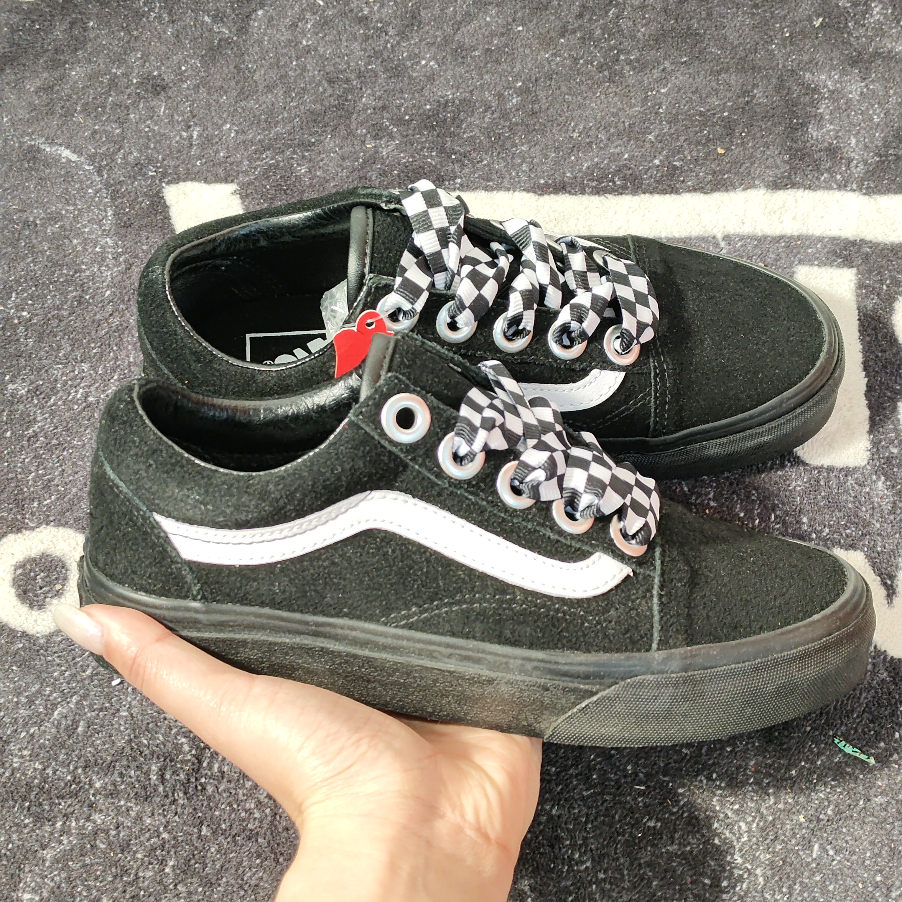 VANS范斯Old Skool黑白经典款低帮休闲板鞋VN0A38G1VR1
