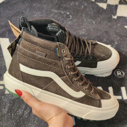 Vans SK8-Hi MTE-2深棕防水登山鞋VN0007NK3N1加绒户外休闲鞋