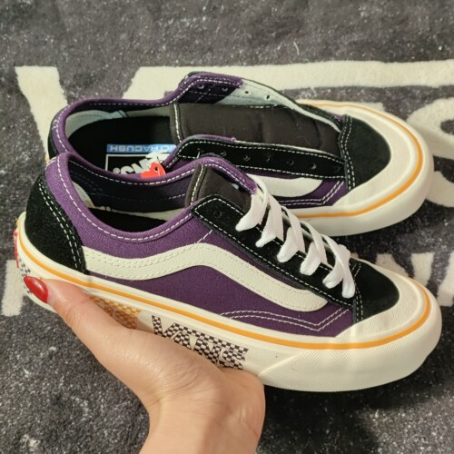 Vans Style36 SF黑紫拼接低帮板鞋 VN0A3MVL25S