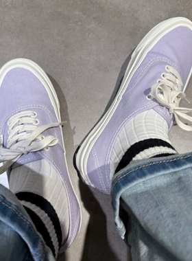 Sunny现货 VANS Authentic Reissue紫色男女帆布板鞋VN000CW2LLC