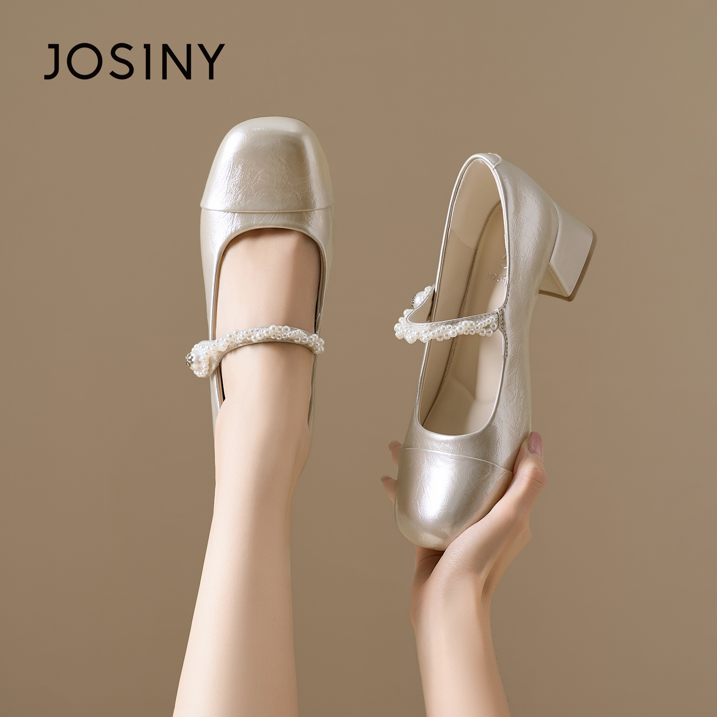 卓诗尼玛丽珍鞋女款小皮鞋