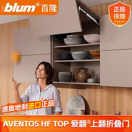 blum百隆吊柜上翻折叠门支撑 橱柜厨房联动门上翻门支撑杆五金