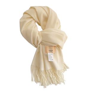 韩版仿羊绒大红色围巾女2025冬季新款百搭高级感新年礼物情侣围脖