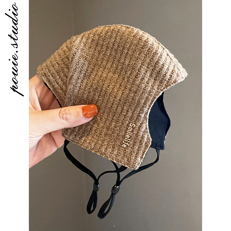 美拉德复古格纹高颜值保暖口罩