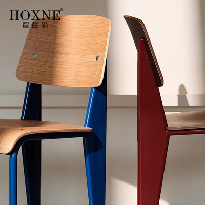霍客森复古设计师标准椅餐椅Standard chair家用靠背书桌椅简约