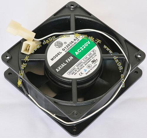 AXIAL FAN G12038-A2 G12038HA2BL-7P 220V 0.14A 50Hz 滚珠轴承