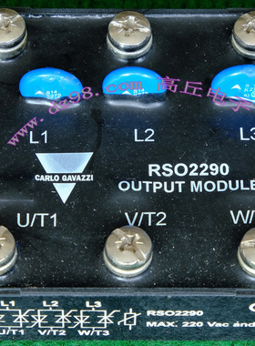 CARLO GAVAZZI RSO2290 90A 220V BF111 三相 固态继电器 议价