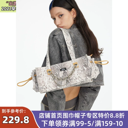 Брендовая оригинальная небольшая дизайнерская сумка подмышку, сумка на одно плечо для отдыха