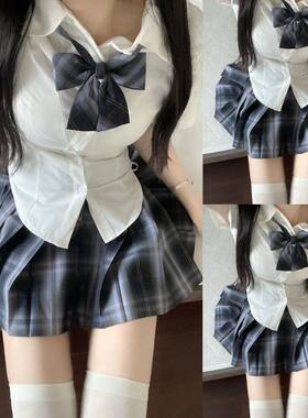 喵太JK制服原创格裙日系学院风高腰学生甜美正版百褶裙42cm39cm