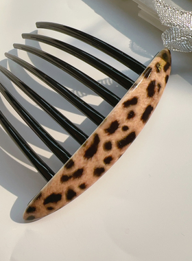 GRAIN de BEAUTE韩国进口发饰盘发发梳倒插梳刘海梳头饰特9.9包邮