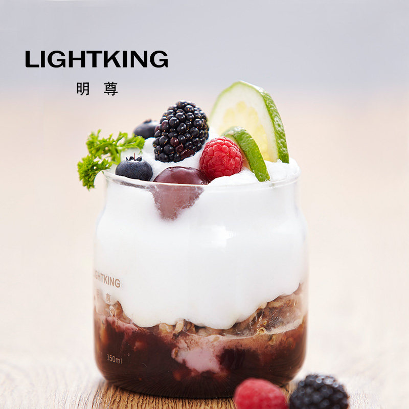 金灶明尊 MF-01茶叶罐透明玻璃密封罐大容量咖啡豆收纳瓶家用带盖