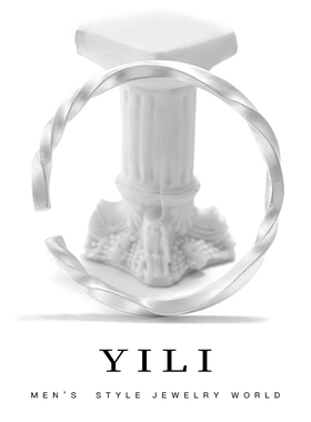 「莫比乌斯环」纯银高级感手镯小众设计感男女生镯子潮流百搭礼物