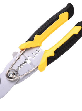 锴达 KATA 电缆剪 7英寸多功能剪线钳剥线钳电工钳压线钳 KT28103