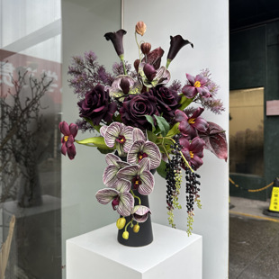 【林深见鹿】高端原创设计上款花束手感保湿仿真花