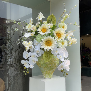 【梵高的向日葵】高端原创设计款花束 手感保湿仿真花