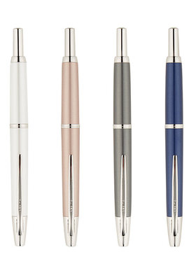 日本百乐（PILOT）Capless Decimo梦幻钢笔按压式伸缩18K金笔金属笔杆送礼用墨水笔FCT-1500RR第10代高端钢笔