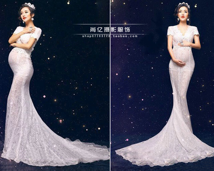 新款尚亿影楼主题摄影孕妇装 2017孕味写真服装时尚