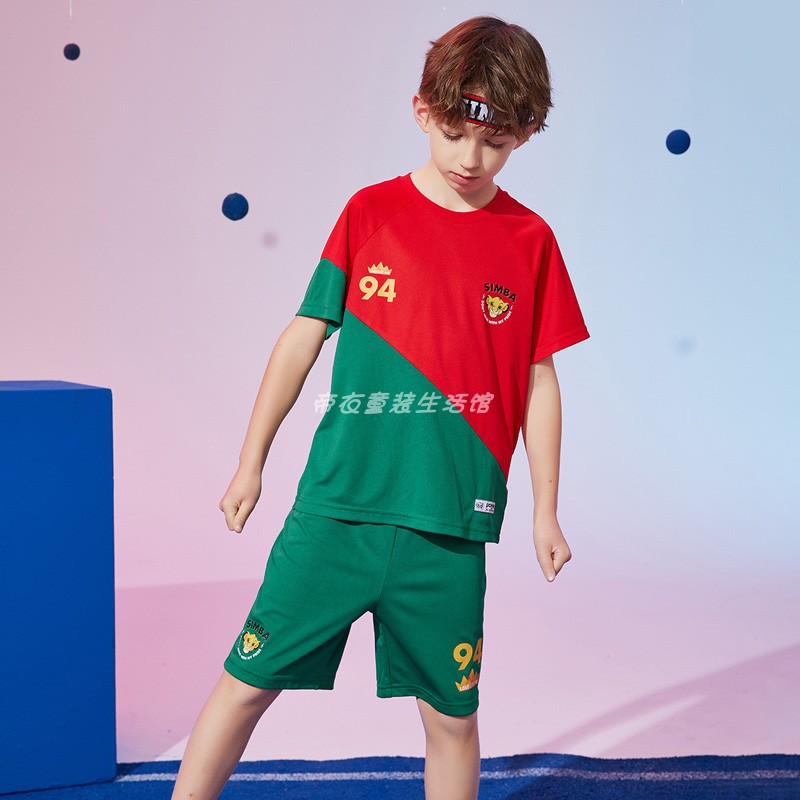 ASK童装夏季运动速干短袖套装