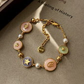 D家2026新款 彩色蜜蜂cd手链女款 轻奢小众精致高级感手饰闺蜜礼物